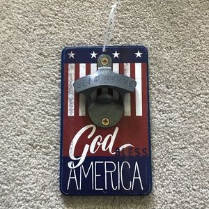 God Bless America Plaque